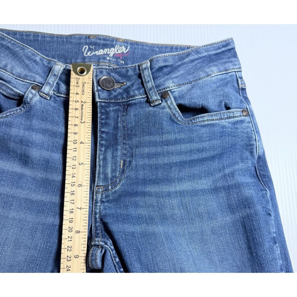 Wrangler Bootcut Jeans Retro Low Rise Western Cowgirl Womens Sz 5/32 (Fit 28x31) - Picture 5 of 10
